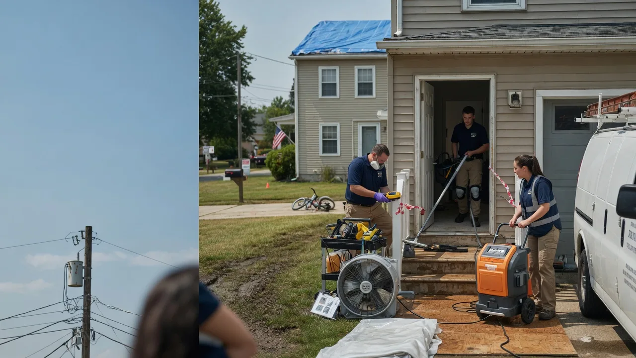Water Damage Repair in Shorewood, IL near me